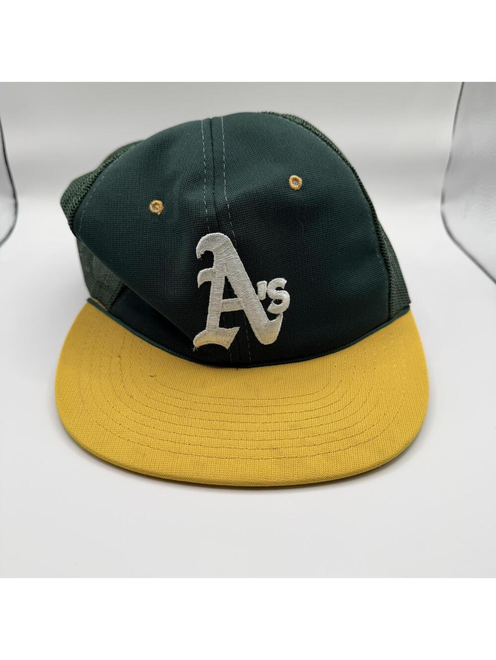 MLB Hat Green VTG Oakland Athletic Snapback (2)
